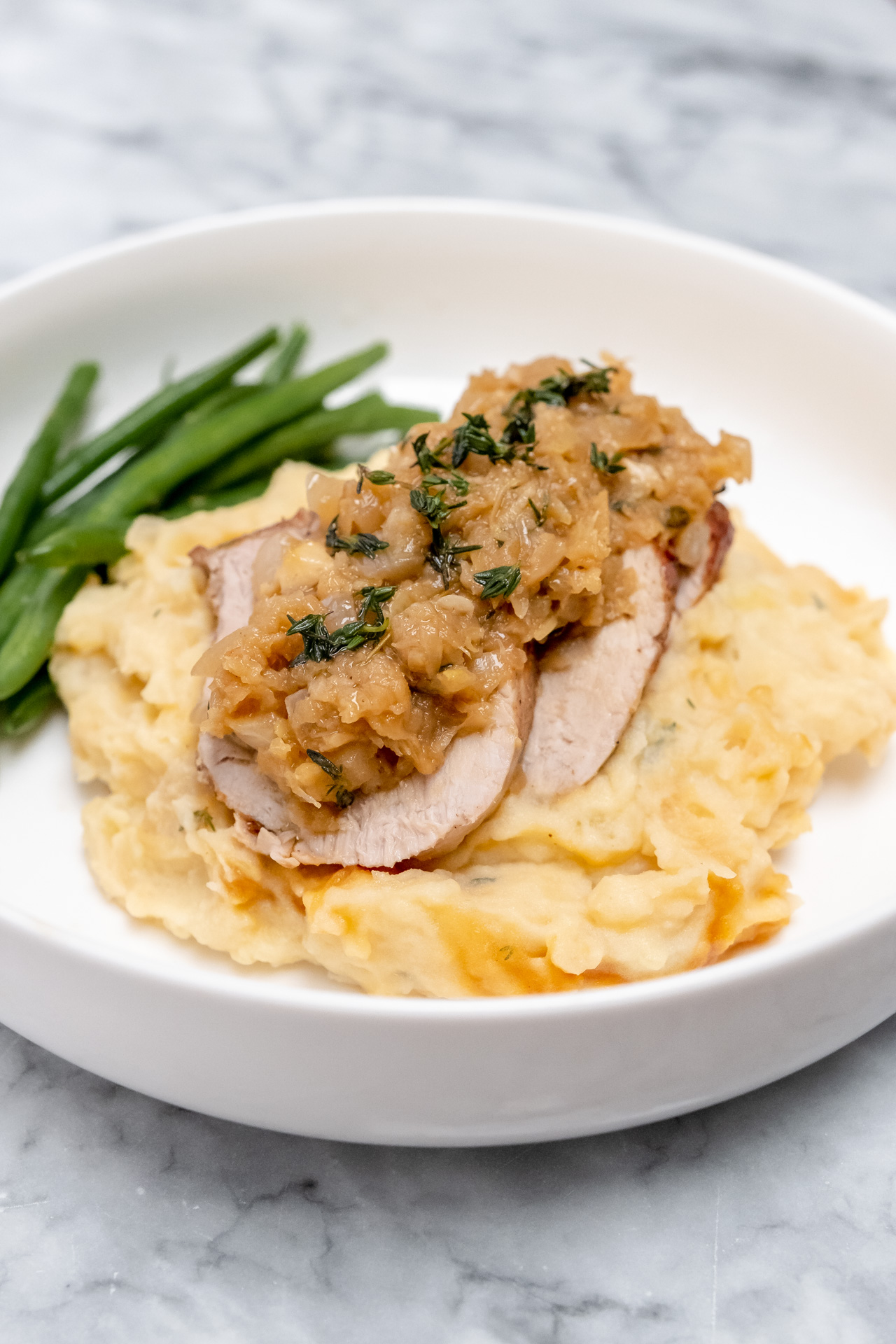 Pork Tenderloin in Oven with Fennel Mash The Dinner App
