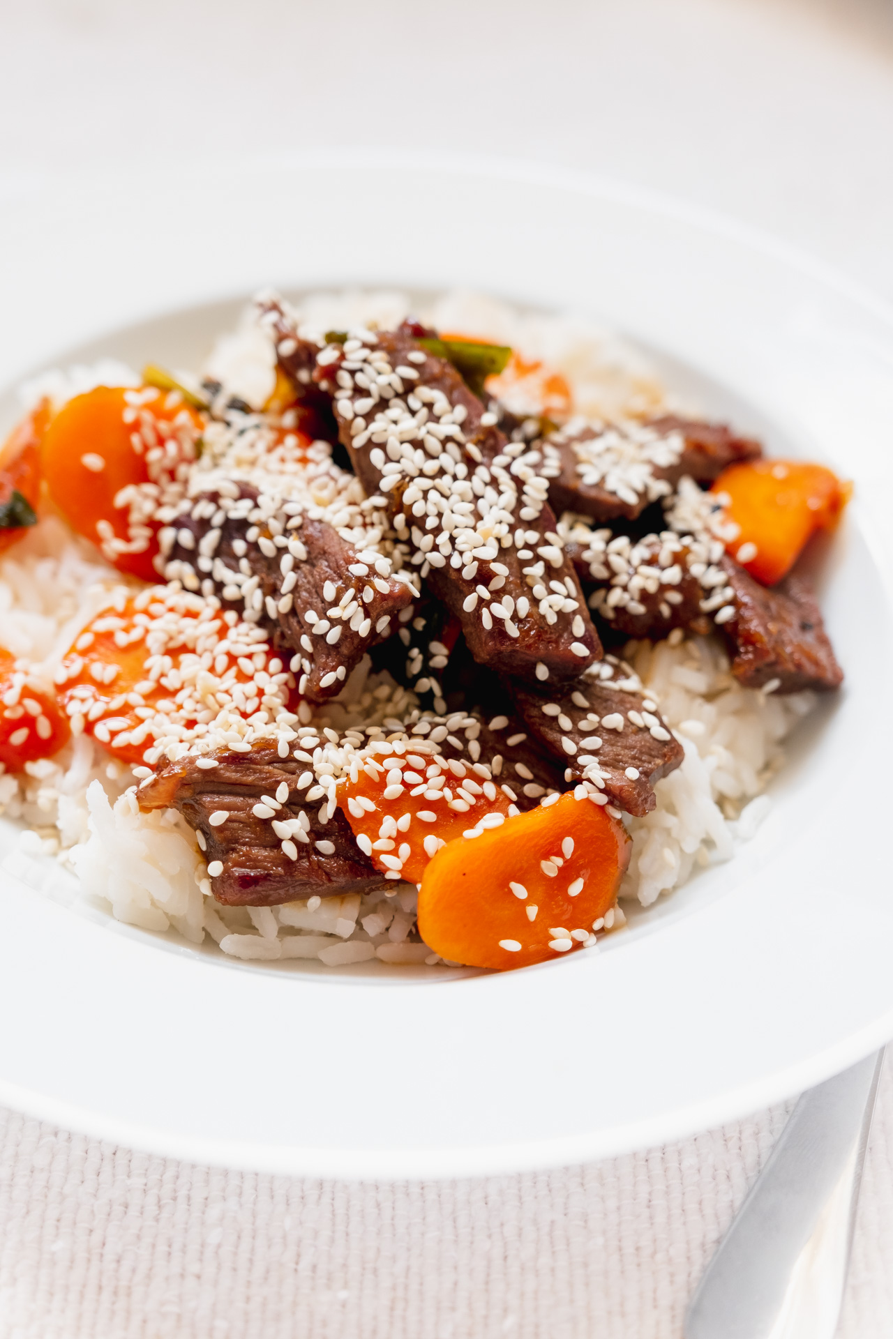 Honey Soy Beef Stir Fry - The Dinner App