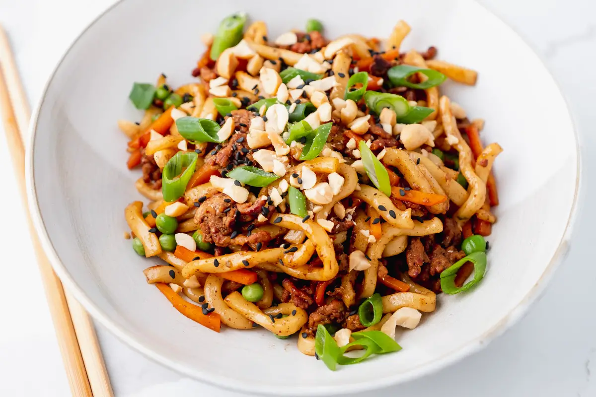 Chicken Mince Stir Fry - Sweet Caramel Sunday