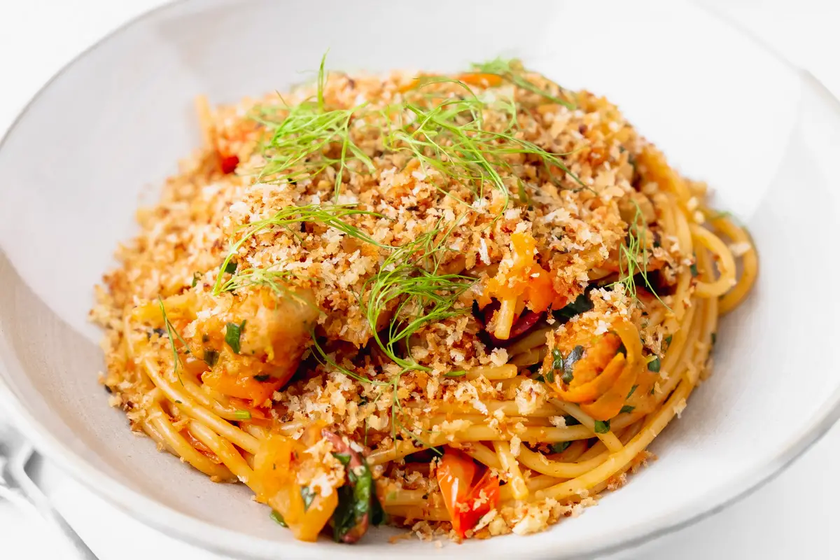 Fennel and Pork Pasta with Pangrattato The Dinner App