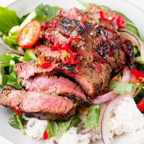 Thai deals beef salad