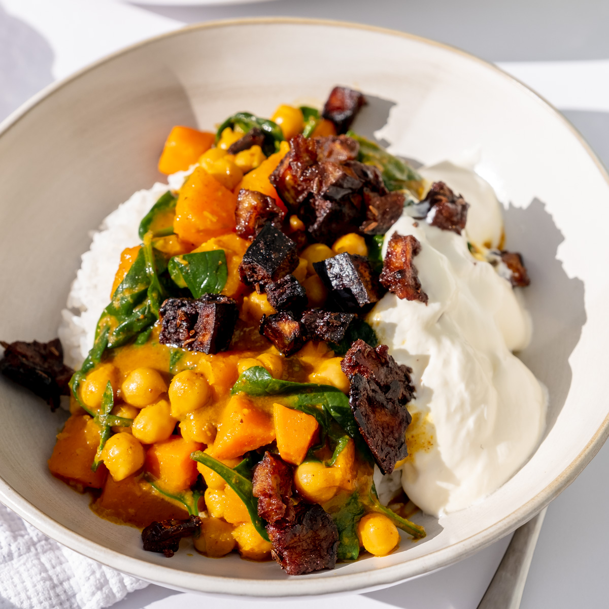 Eggplant Chickpea Curry The Dinner App